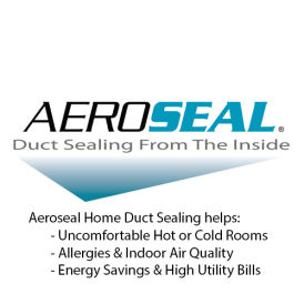Aeroseal Duct Sealing from the inside, Granby CT